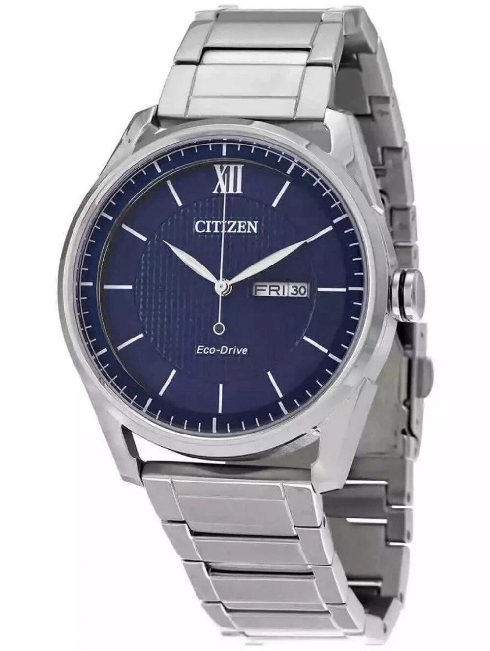 Brand New Citizen Eco-Drive AW0081-54L Men's Watch – Blue Dial – Box & Tags